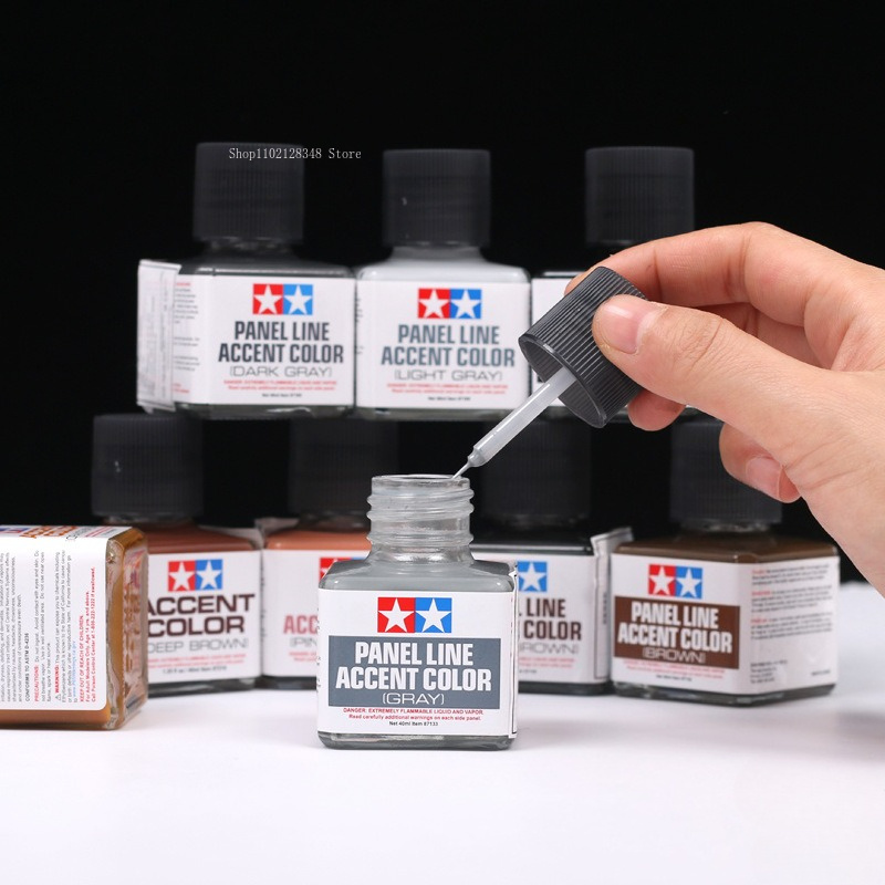 Tamiya Model Paint Set - Panel Hattı Vurgu Rengi 40 ml