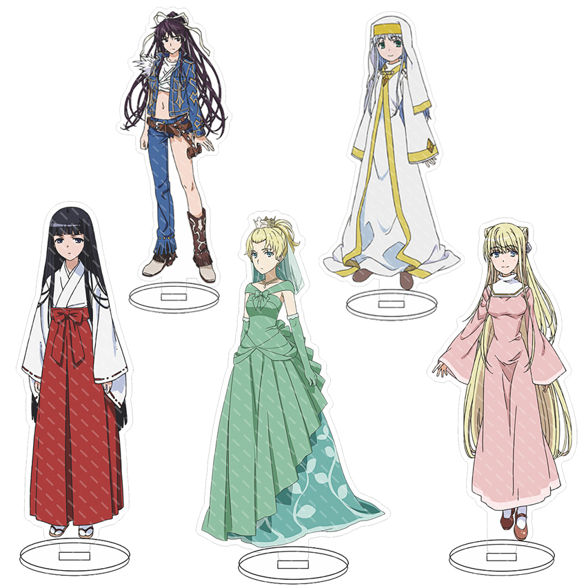 Figma Stand Set - 16CM Anime Akrilik Standı A Certain