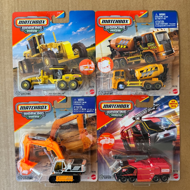 Hot Wheels Car Mainline - Mattel Matchbox 1/64 Jcy27 Mühendislik Aracı
