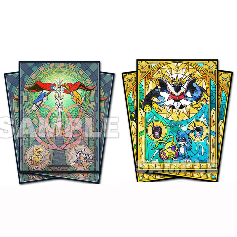 Card Penny Sleeve - 60 adet/takım Digimon Adventure Omegamon Imperialdramon