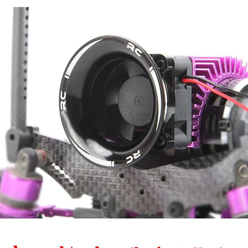 Tamiya Model Rc Car - Alüminyum Hava Kanalı Metal Fan Kapağı