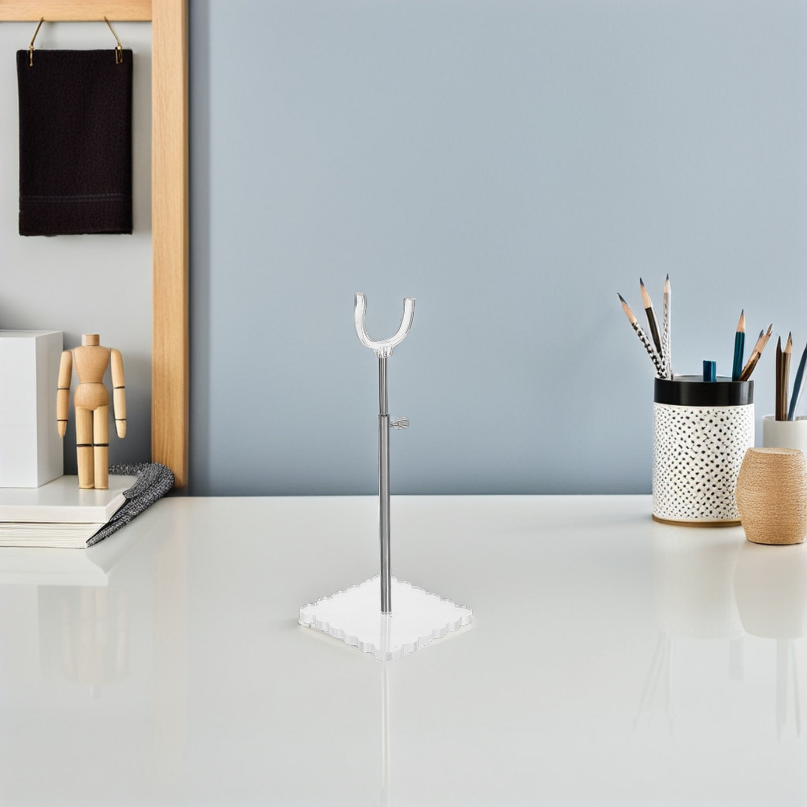 Action Figure Stand - 1 Set Akrilik Teşhir Standı, Ayarlanabilir