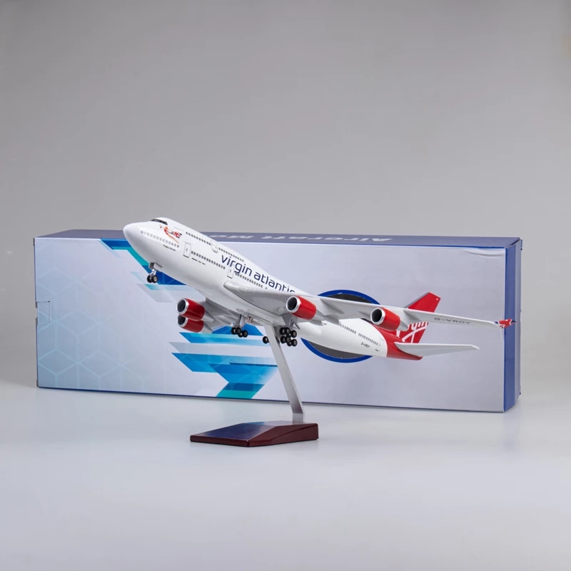 47cm Virgin Atlantic B747 Uçak - Model Airplane Plastic incelemesi ve fiyatı