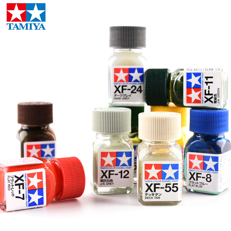 TAMIYA emaye boya düz renkler  - Tamiya Model Paint Set incelemesi ve fiyatı