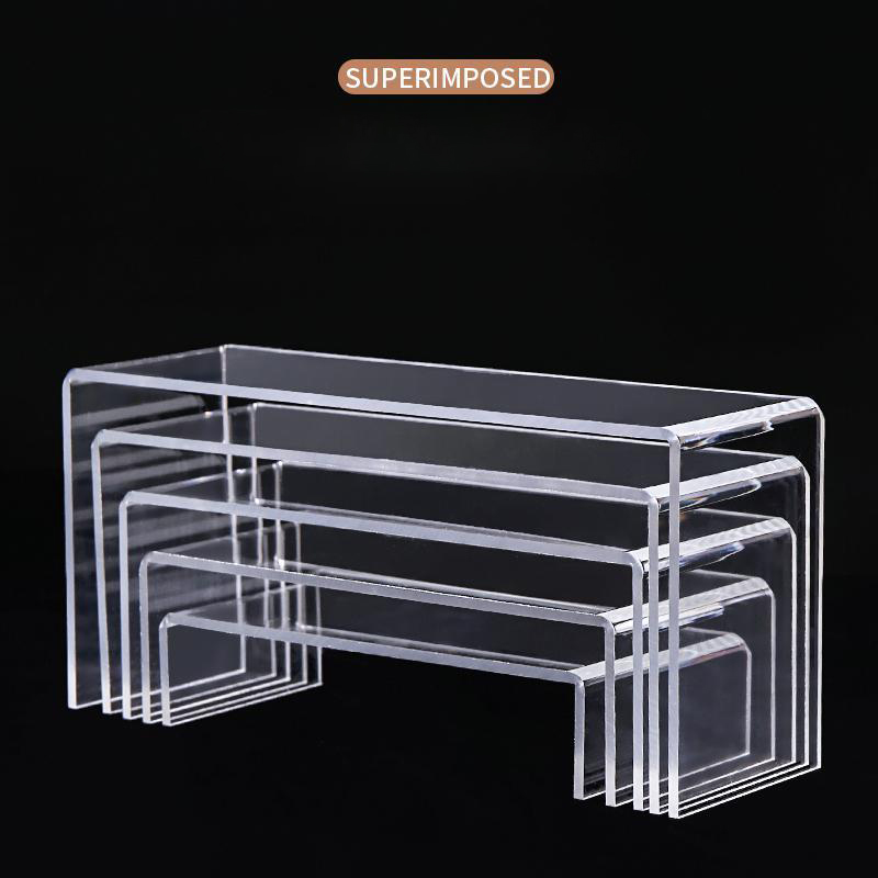 5mm U şekli akrilik ekran yüks - Pop Display Shelf incelemesi ve fiyatı