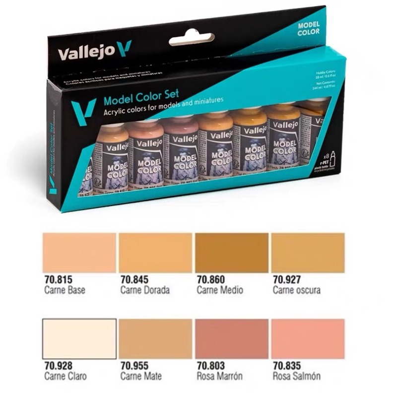 Vallejo 70124 Akrilik Boya Set - Tamiya Model Paint Set incelemesi ve fiyatı