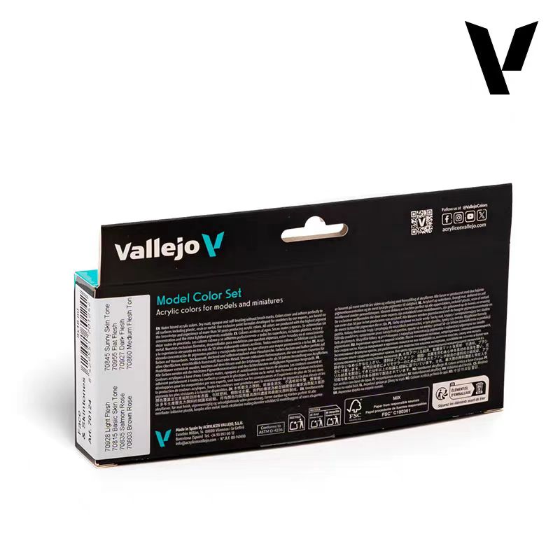 Vallejo 70124 Akrilik Boya Set - Tamiya Model Paint Set incelemesi ve fiyatı