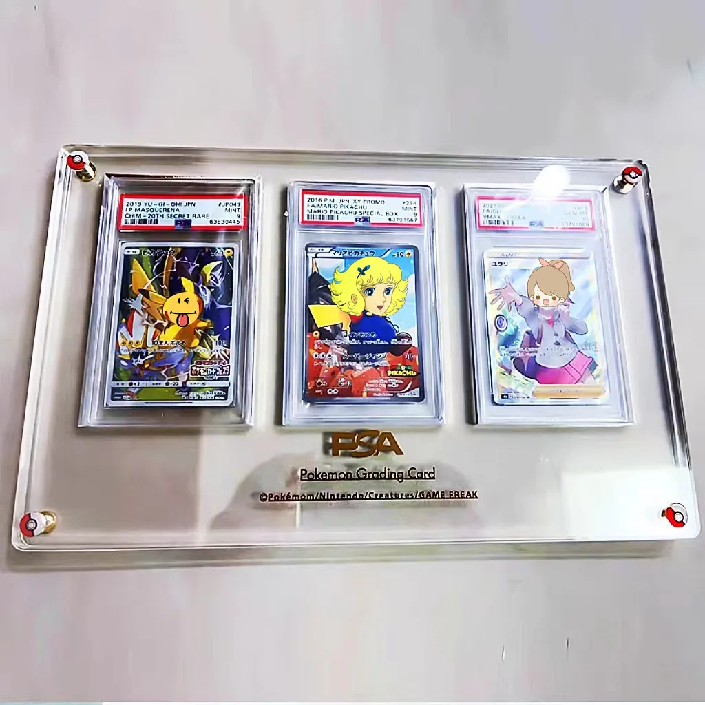 PTCG Pokemon Yu-Gi-Oh Derecele - Graded Card Display incelemesi ve fiyatı