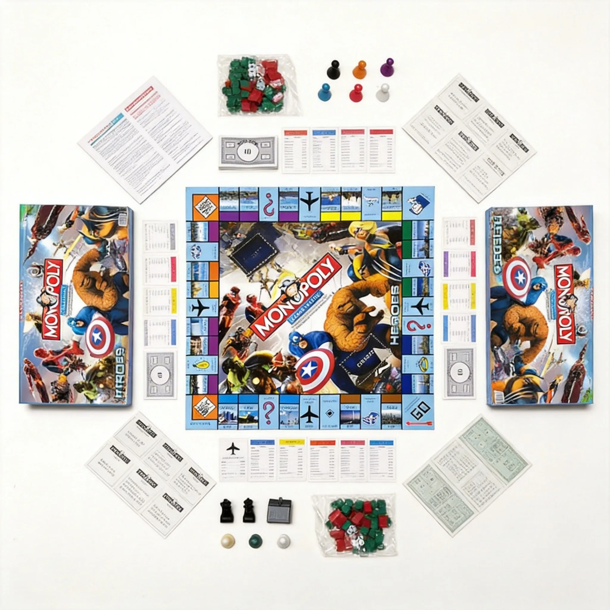 Marvel Heroes Monopoly Global  - Hasbro Game Monopoly incelemesi ve fiyatı