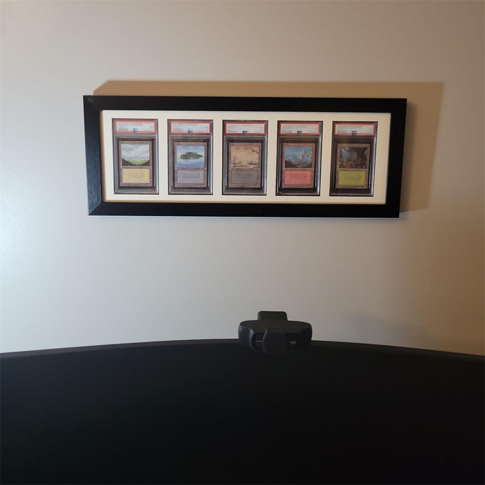 3-9 Bölmeli Ahşap Dereceli Spo - Graded Card Display incelemesi ve fiyatı