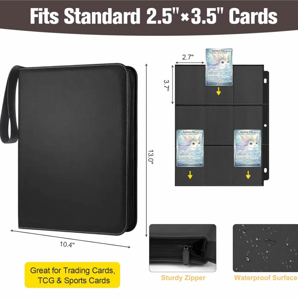900 Cepli Kart Albümü, 50 Sayf - Pokemon Binder Card incelemesi ve fiyatı